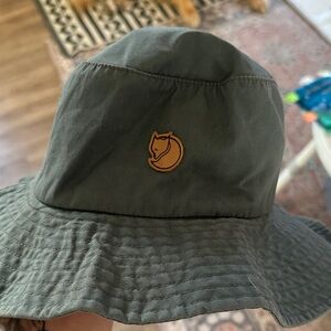 Fjallraven Olive Green Bucket Hat